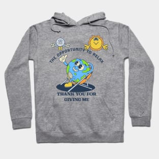 relaxation of the earth Hoodie